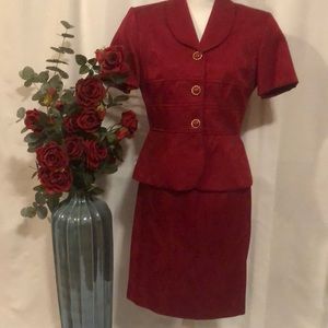 VTG Lois Snyder Dani Max dress suit size 8